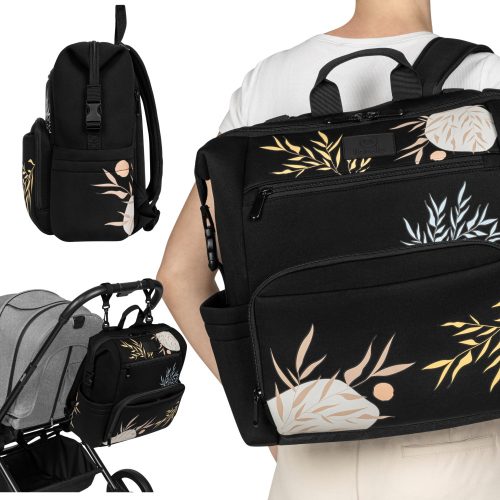  ORGANISATOR-RUCKSACK FÜR DEN KINDERWAGEN LIONELO CUBE GROß