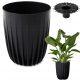  Blumentopf Lamela 35,6 cm x 30 x 35,6 cm Durchmesser 30 cm Kunststoff schwarz