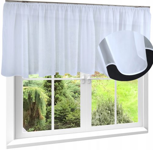 Vorhänge, Vorhänge bereit Klassischer Voile-Vorhang 200 cm x 60