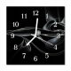  Tulup-Wanduhr, mehrfarbig, 30 cm