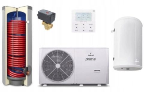  Galmet Prima 8 kW Wärmepumpe 4-in-1 SET