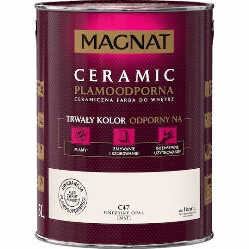 Magnat Keramik-Wandfarbe 5 l C47 Fine Opal matt