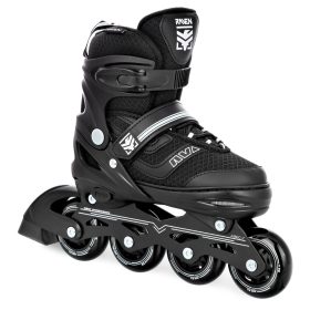    Raven Inlineskates Drill schwarze Inline-Skates, Größen 38-41