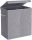 Wäschekörbe und -behälter Freistehender Wäschekorb Wide Decor 142l, Grau- und Silbertöne