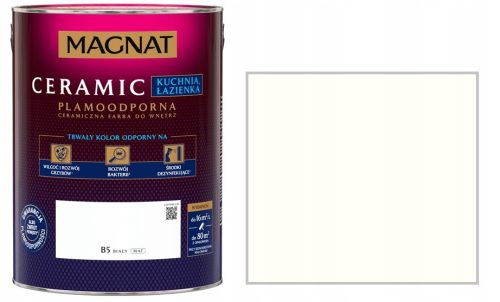  Magnat Keramik-Wandfarbe 5 l reinweiß B5 matt