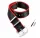  LANGER NATO-GURT 22 MM SCHWARZ ROT + TELESOPS + WERKZEUG - PREMIUM