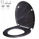 Toilettensitze Schreibtischstuhl Deuba 108927 Graphit Duroplast