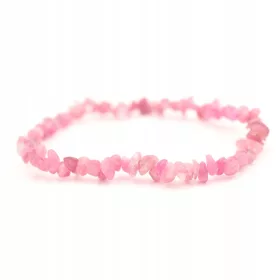  RUBELIT-Armband rosa Turmalinstein - Chip