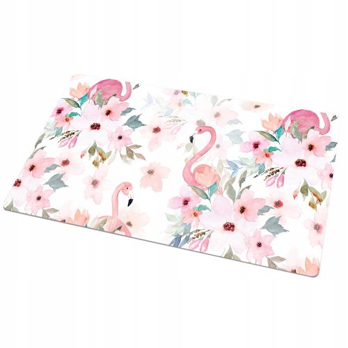  Eine dekorative Tischmatte mit Flamingos für den Raum