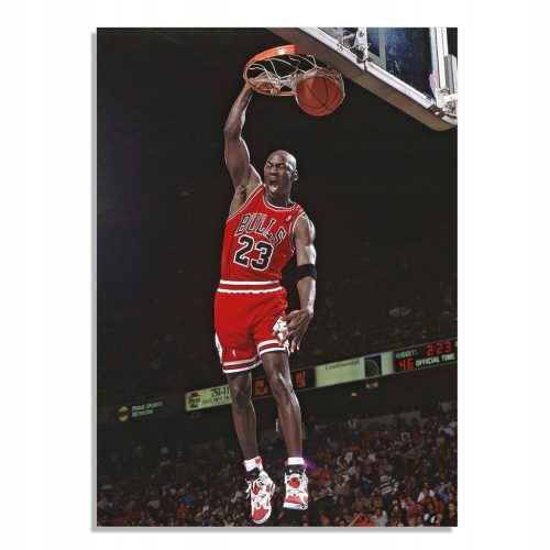  LEINWANDGEMÄLDE FÜR DAS WOHNZIMMER MICHAEL JORDAN 70x100
