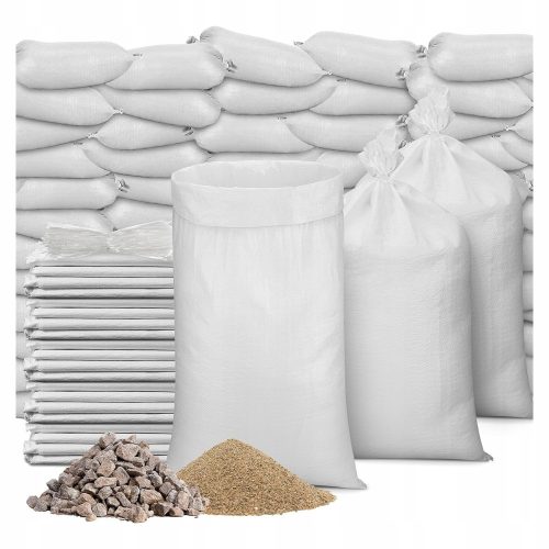 Beutel Sack 25KG 50x80cm Kohleschutt Korn 100Stk