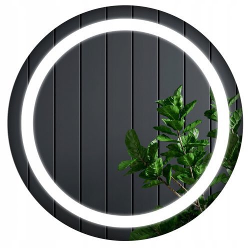  Runder beleuchteter LED-Fi-Badezimmerspiegel, 60 cm