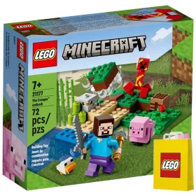  LEGO Minecraft 21177 Creeper Ambush + LEGO Papiertüte