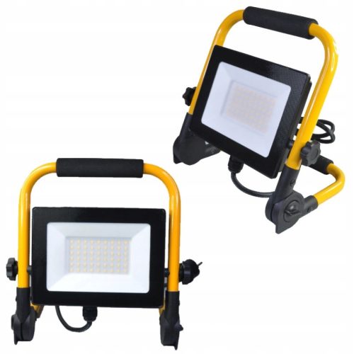  Ecolight LED-Fluter mit Kabel, Neutralweiß, 4500 lm, 50 W