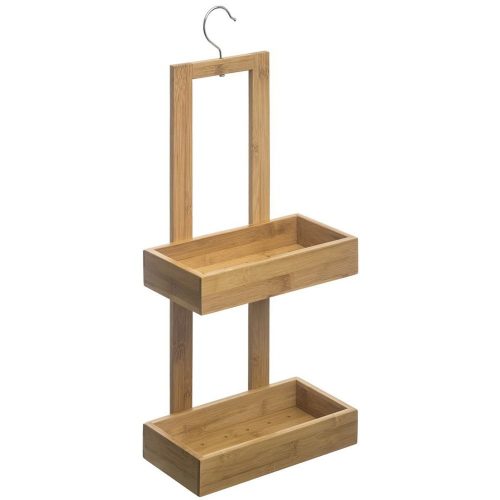  5Five Simply Smart Badezimmerregal 155986 61x26x14 cm 2 Ebenen Bambus