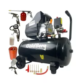 Ölgeschmierter Kolbenkompressor 50L + Kit