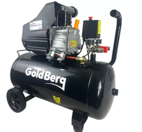 Ölgeschmierter Kolbenkompressor 50L + Kit