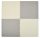  Humbi Lernmatte 62x62 4 Stück, grau