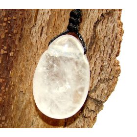  BERGKRISTALL Herrenhalskette GESUNDHEIT Talisman