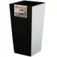  Kadax Blumentopf 35 cm x 35 x 68 cm Durchmesser 34 cm Kunststoff schwarz