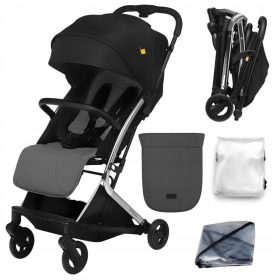  Skiddou Mikkeli Kinderwagen, schwarz, 5,8 kg