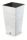  Prosperplast Blumentopf 29,5 cm x 29,5 x 55 cm Durchmesser 26,5 cm Kunststoff weiß