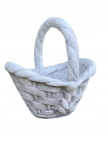  Betonkorb, Gartenblumentopf, Betonfigur