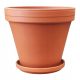  Spang Blumentopf 20 cm x 20 x 17 cm Durchmesser 20 cm Naturkeramik