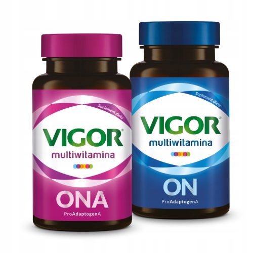 VIGOR ONA & ON 50: Vitamin-Set für Paare - Unterstützung für Sie und Ihn
