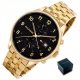  HERRENUHR TOMMY HILFIGER 1791708 WEST +BOX Goldchronograph