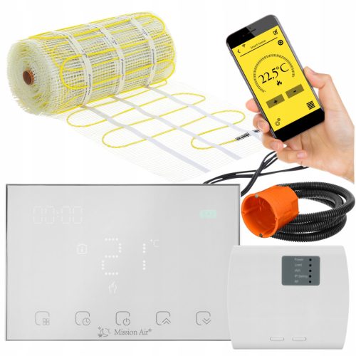  Mission Air Heizmatte für Fliesen MA-160W/m² 5m² WiFi
