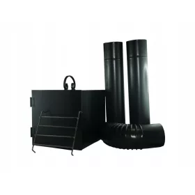  Räucherset, Bogen, 2 Rohre, Feuerbox