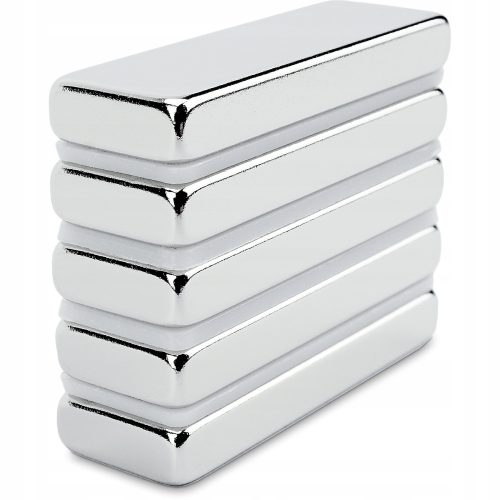 Neodym-Magnet Sensei 30x10x4 mm 5 Stk.
