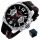  Tommy Hilfiger Herrenuhr 1791473 DECKER Datumsanzeige schwarz +BOX