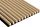 Dekorplatte E-Lamellen 68 cm x 275 cm MDF-Platte