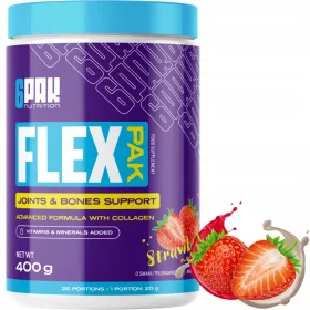   6PAK Nutrition FLEX PAK – Nahrungsergänzungsmittel für das Bewegungssystem, 400g
