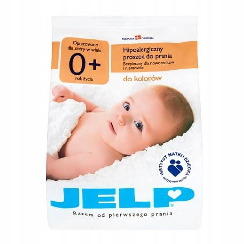  Jelp 0+ Waschpulver für Farben 1,12 kg 14 Wäschen