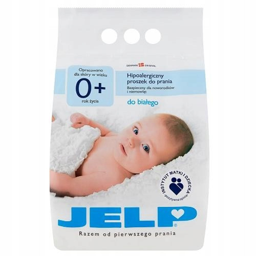  Jelp 0+ Waschpulver für Weiß 2,24 kg 28 Wäschen
