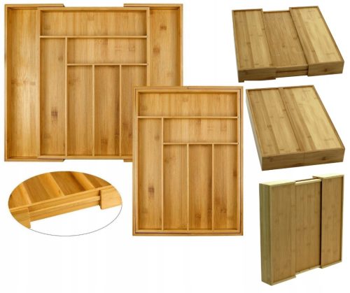 Einsätze für Küchenschubladen Einsatz für Kela-Besteckschublade 58 x 43 cm