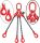KETTE EINZEL 4C 2,36T 1M LINK SICHERE HAKEN