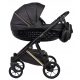 ONTARIO BLACK&GOLD KINDERWAGEN 3in1 ECO-LEDER + COSMO-SITZ