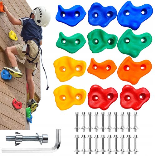 Yong Climb Steine zum Klettern, 12 Stück