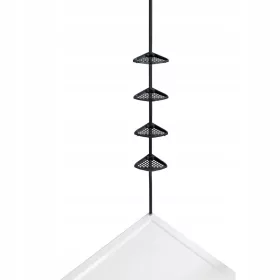  VERSTELLBARE Teleskop-Duschablage, Metall