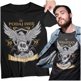  GEBURTSTAG GESCHENK 16-99 JAHRE NAME Eagle T-shirt