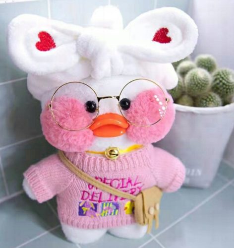  Lalafanfan Entenplüschtier 30 cm
