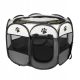 Laufstall aus Textilmaterial Chips mittlerer Hund 80 x 80 x 58 cm