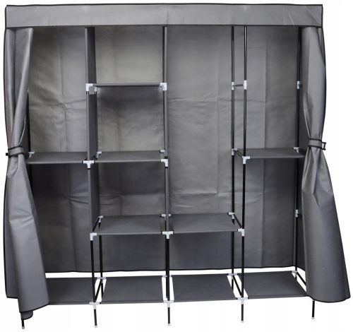  Saska Gartengarderobe 1045238 168 x 172 x 45 cm Grautöne