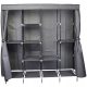  Saska Gartengarderobe 1045238 168 x 172 x 45 cm Grautöne