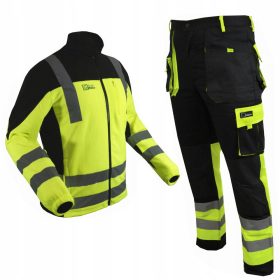 GoodMajster ADMIRAL + RANGER HI-VIS Arbeitshose, Größe L