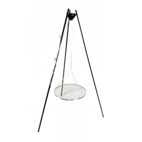  Gartengrill Dreibein Edelstahlrost Ø 70cm INOX